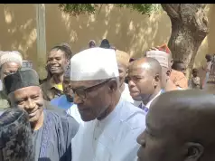 Buhari Votes In Katsina Local Government Election Buhari Votes In Katsina Local Government Election