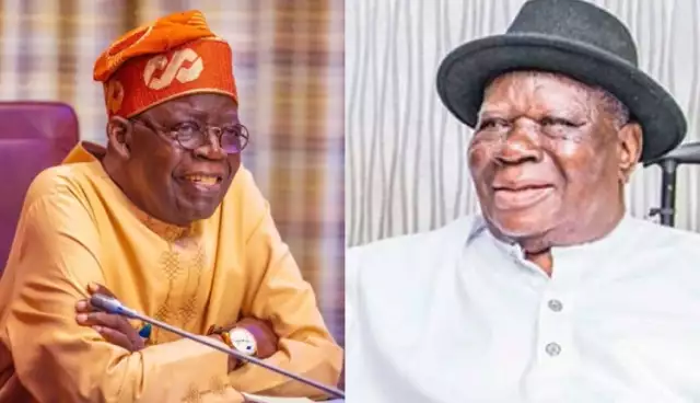 Tinubu Pays Tribute To Edwin Clark, Describes Him As A Courageous Icon Tinubu Pays Tribute To Edwin Clark, Describes Him As A Courageous Icon