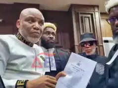 Nnamdi Kanu’s Broadcasts Take Centre Stage As Court Adjourns Trial To May 8 Nnamdi Kanu’s Trial Takes New Turn With March 25 Hearing