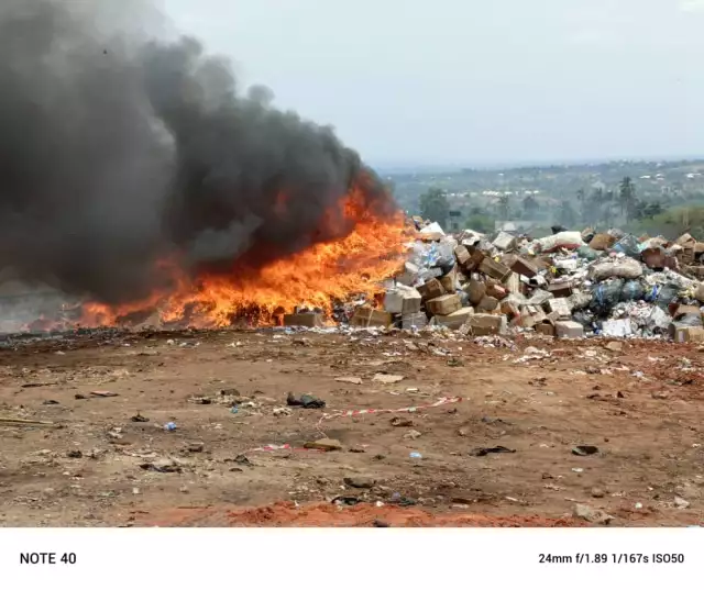 NAFDAC Destroys N1tn Worth Of Fake Drugs In Anambra NAFDAC Destroys N1tn Worth Of Fake Drugs In Anambra