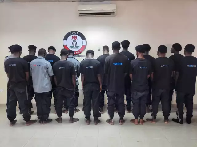 17 Suspects Arrested By NSCDC Over Killing Of Officer, Oil Facility Attacks 17 Suspects Arrested By NSCDC Over Killing Of Officer, Oil Facility Attacks