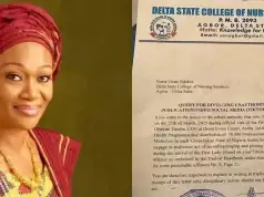 Delta Nursing Student To Face Sanction Over ‘Na Your Mama’ Viral Video Delta Nursing Student To Face Sanction Over ‘Na Your Mama’ Viral Video