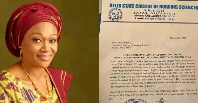 Delta Nursing Student To Face Sanction Over ‘Na Your Mama’ Viral Video Delta Nursing Student To Face Sanction Over ‘Na Your Mama’ Viral Video