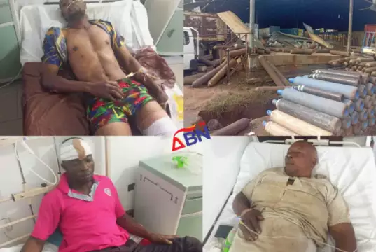 Gas Explosion Hits Inner Galaxy Company In Abia, Leaving 2 Dead, 10 Hospitalized (Photos) Gas Explosion Hits Inner Galaxy Company In Abia, Leaving 2 Dead, 10 Hospitalized (Photos)