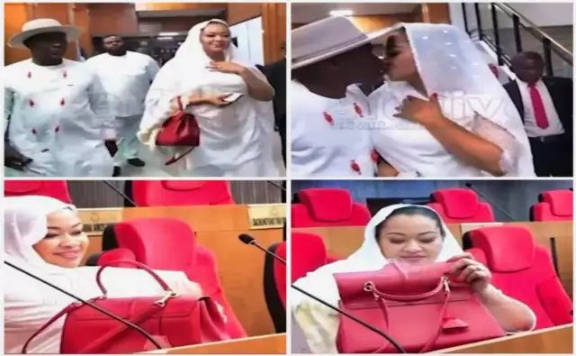 Sexual Harassment: Senator Natasha Kisses Husband In Senate Chamber (Video) Sexual Harassment: Senator Natasha Kisses Husband In Senate Chamber (Video)
