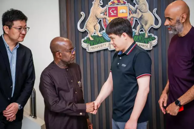 Gov. Otti Urges Haier Global To Invest In Abia, Assures Of Business-Friendly Environment Gov. Otti Urges Haier Global To Invest In Abia, Assures Of Business-Friendly Environment