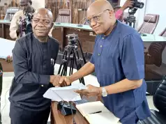 INEC Assures Transparency, Rule Of Law In Meeting With Labour Party Delegation Led By Gov. Otti (Photos) INEC Assures Transparency, Rule Of Law In Meeting With Labour Party Delegation Led By Gov. Otti (Photos)
