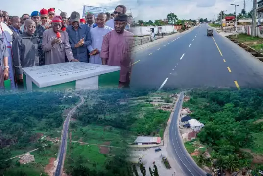 Obasanjo Commends Gov. Otti’s Performance As He Commissions Reconstructed Umuahia–Uzuakoli–Abiriba Highway Obasanjo Commends Gov. Otti’s Performance As He Commissions Reconstructed Umuahia–Uzuakoli–Abiriba Highway