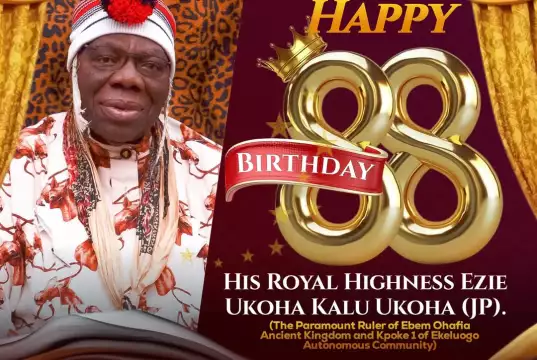 Ebem Ohafia Development Union Celebrates HRH Ezie Ukoha At 88, Hails His Exemplary Leadership Ebem Ohafia Development Union Celebrates HRH Ezie Ukoha At 88, Hails His Exemplary Leadership