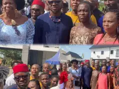 Hundreds Dump PDP For Labour Party In Ohafia As Hon. Sunday Ojo Leads Mass Defection (Photos) Hundreds Dump PDP For Labour Party In Ohafia As Hon. Sunday Ojo Leads Mass Defection (Photos)