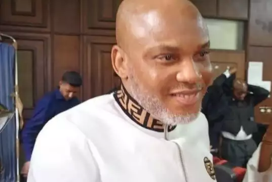 IPOB Leader Nnamdi Kanu Arrives at Federal High Court, Abuja (Video) "I Founded IPOB For The Good Of Ndi Igbo" - Nnamdi Kanu