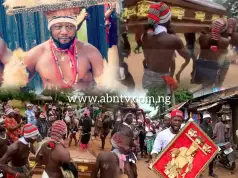 Tears As Popular Ohafia War Dancer, Kalu Uchendu, Laid To Rest In Elu Ohafia (Photos + Video) Tears As Popular Ohafia War Dancer, Kalu Uchendu, Laid To Rest In Elu Ohafia (Photos + Video)
