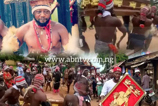 Tears As Popular Ohafia War Dancer, Kalu Uchendu, Laid To Rest In Elu Ohafia (Photos + Video) Tears As Popular Ohafia War Dancer, Kalu Uchendu, Laid To Rest In Elu Ohafia (Photos + Video)