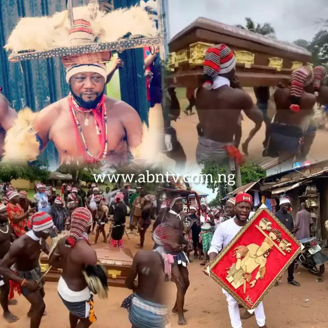 Tears As Popular Ohafia War Dancer, Kalu Uchendu, Laid To Rest In Elu Ohafia (Photos + Video) Tears As Popular Ohafia War Dancer, Kalu Uchendu, Laid To Rest In Elu Ohafia (Photos + Video)