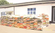 1,306 Bags Of Illegally Imported Rice Confiscated By Nigerian Navy