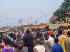 Protest Erupts In Benue As Residents Demand Government Action Over Insecurity Protest Erupts In Benue As Residents Demand Government Action Over Insecurity