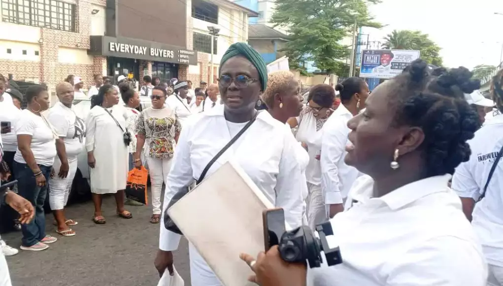 Rivers Women Stage Demonstration Backing Emergency Rule