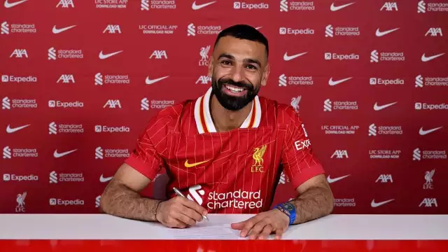 Salah Signs New Liverpool Deal, Extends Stay Salah Signs New Liverpool Deal, Extends Stay