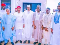 APC Govs Visit Buhari Amid Associates’ Defections To SDP