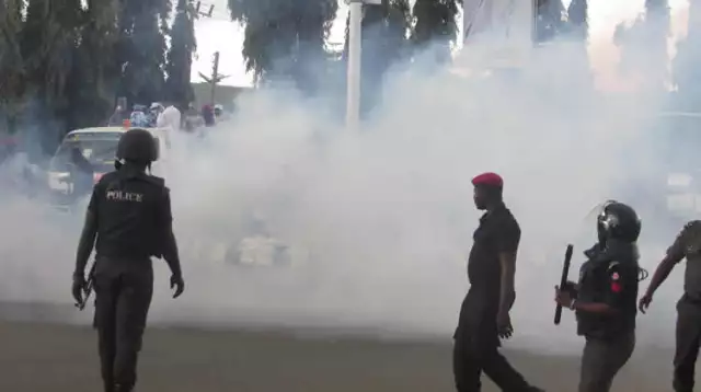 Cybercrime Act, Emergency Rule Protest: Police Clash With Protesters In Abuja, Port Harcourt Cybercrime Act, Emergency Rule Protest: Police Clash With Protesters In Abuja, Port Harcourt