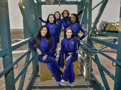 Katy Perry Participates In Historic All-Female Spaceflight Mission Katy Perry Participates In Historic All-Female Spaceflight Mission