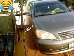 32-Year-Old Man Hangs Self With Belt After Parking His Car On Roadside In Abia (Photos) 32-Year-Old Man Hangs Self With Belt After Parking His Car On Roadside In Abia (Photos)