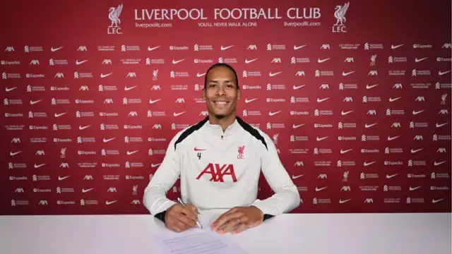 Liverpool Captain Virgil Van Dijk Signs Two-Year Contract Extension With Club Liverpool Captain Virgil Van Dijk Signs Two-Year Contract Extension With Club