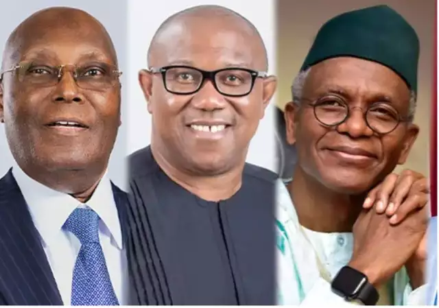 Atiku, Peter Obi, El-Rufai Adopt ADC As Platform For New Opposition Coalition Elder Statesman Cautions Atiku, Obi, El-Rufai Over Political Activities