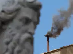 No Pope Yet As Black Smoke Rises Again From Vatican (Video) No Pope Yet As Black Smoke Rises Again From Vatican (Video)
