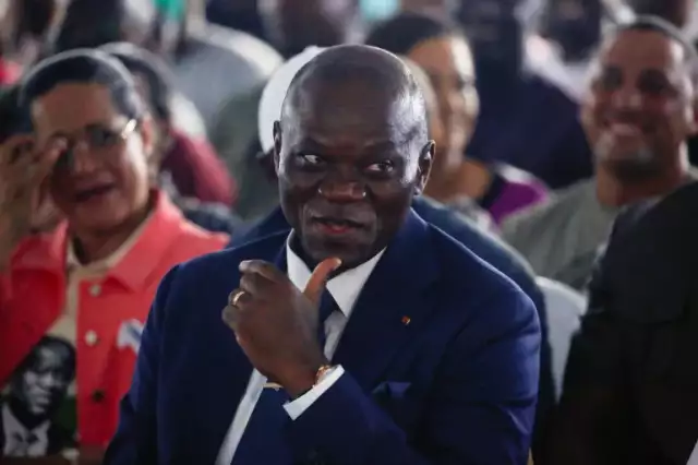 Oligui Sworn In As Gabon President Oligui Sworn In As Gabon President