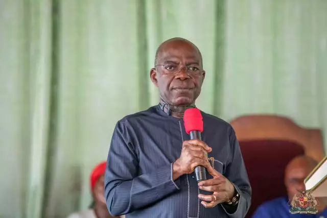 ”My Re-election Rest In God’s Hand” – Otti Abia: Gov. Otti Seeks Increased Revenue Allocation