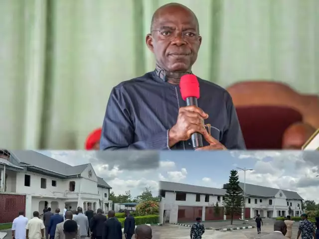 Gov. Otti Confirms Reconstruction Of Governor’s Office, Explains Initial Delay Gov. Otti Confirms Reconstruction Of Governor’s Office, Explains Initial Delay