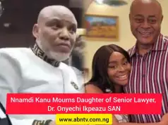 Nnamdi Kanu Sends Condolence To Senior Lawyer, Dr. Ikpeazu Over Daughter’s Tragic Death (VIDEO) Nnamdi Kanu Sends Condolence To Senior Lawyer, Dr. Ikpeazu Over Daughter’s Tragic Death (VIDEO)