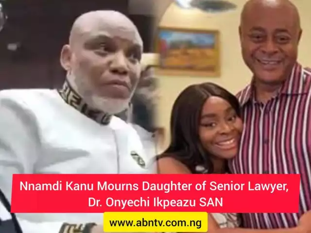 Nnamdi Kanu Sends Condolence To Senior Lawyer, Dr. Ikpeazu Over Daughter’s Tragic Death (VIDEO) Nnamdi Kanu Sends Condolence To Senior Lawyer, Dr. Ikpeazu Over Daughter’s Tragic Death (VIDEO)