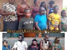 Police Rescue 21 Kidnapped Victims In Enugu, Neutralise Suspect, Arrest Another (Photos)