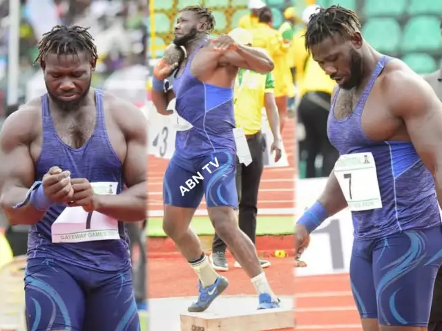 Abia’s Shot Put Hero Kalu Onwuka ‘Scorpion’ Seals Golden Comeback At NSF 2025 (Photos) Abia’s Shot Put hero Kalu Onwuka 'Scorpion' Seals Golden Comeback At NSF 2025 (Photos)