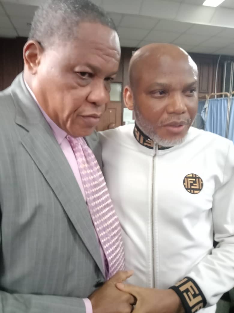 Reps Obi Aguocha in Court with Nnamdi Kanu Again