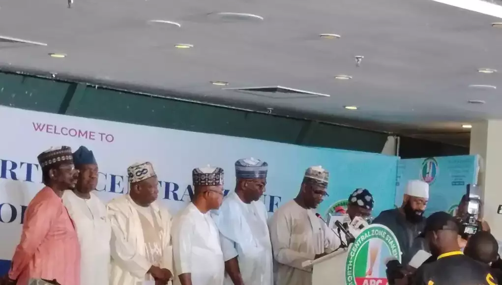 North-Central-APC-Leaders APC North Central Leaders Endorse President Bola Tinubu For 2027 Re-election