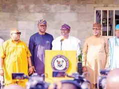 South-West Govs Unveil Regional Economic Masterplan South-West Govs Unveil Regional Economic Masterplan