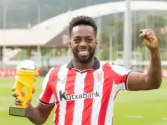 Iñaki Williams Wins LaLiga EA Sports African MVP Award Iñaki Williams Wins LaLiga EA Sports African MVP Award