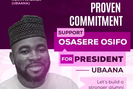 ‘For a Stronger Alumni Network’ – Osifo Declares for UBAANA President