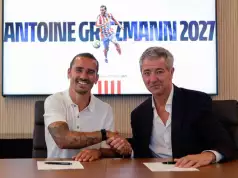 Griezmann Extends Atletico Madrid Contract Until 2027 Griezmann Extends Atletico Madrid Contract Until 2027