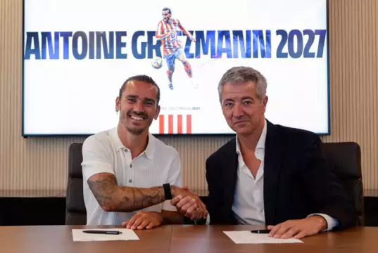 Griezmann Extends Atletico Madrid Contract Until 2027 Griezmann Extends Atletico Madrid Contract Until 2027