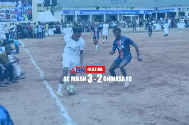 AC Milan FC Qualifies To Face IPOD FC In Samuel Chukwueze All Stars League Final (Photos + Video) AC Milan FC Qualifies To Face IPOD FC In Samuel Chukwueze All Stars League Final (Photos + Video)