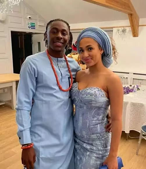 Palace Star Eze Weds Traditionally In London