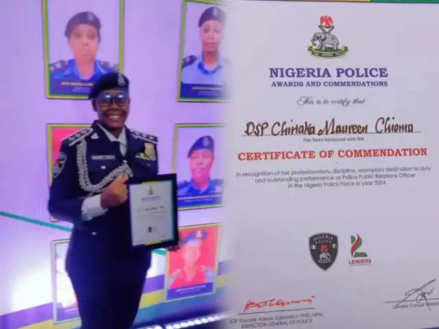 Abia Police PRO, DSP Chinaka Mauree Bags IGP Commendation Award (Photos) Abia Police PRO, DSP Chinaka Mauree Bags IGP Commendation Award
