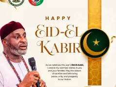 Eid-ul-Adha: Hon. Amobi Ogah Felicitates With Muslims, Calls For Peace, Unity Eid-ul-Adha: Hon. Amobi Ogah Felicitates With Muslims, Calls For Peace, Unity