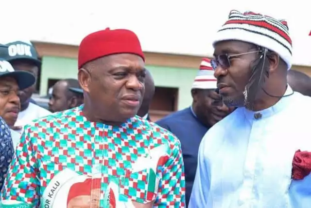 ‘Declare Your Intention’ — Orji Kalu Tells Deputy Speaker Kalu On 2027 Abia Guber Race (Video) 'Declare Your Intention' — Orji Kalu Tells Deputy Speaker Kalu On 2027 Abia Guber Race (Video)