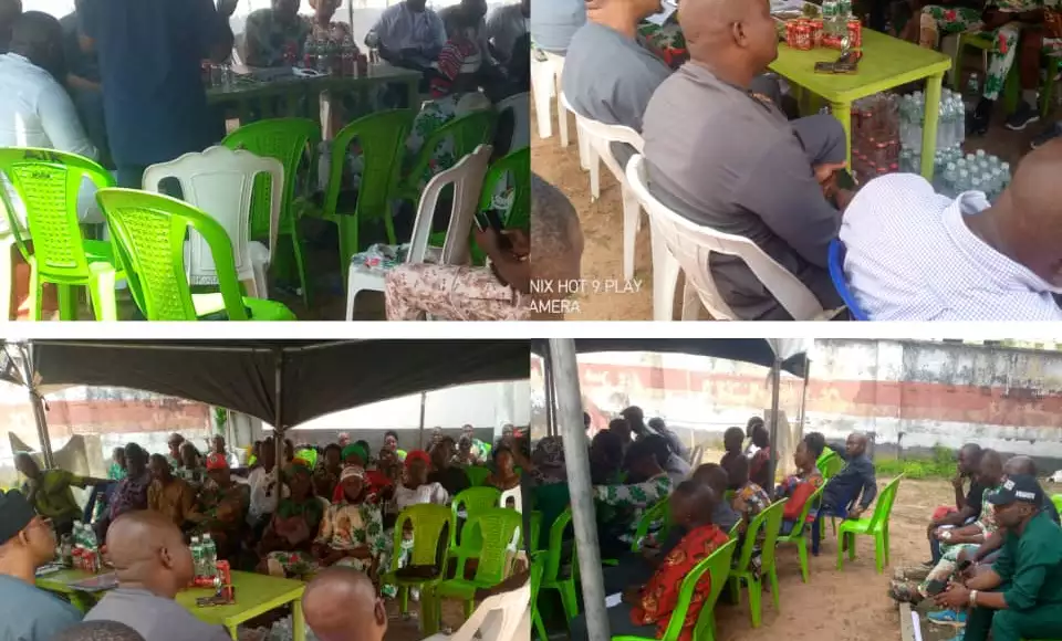 Senator Orji Kalu's Legislative Aides, Reality Organization Strategize In Umuahia For 2027 Victory
