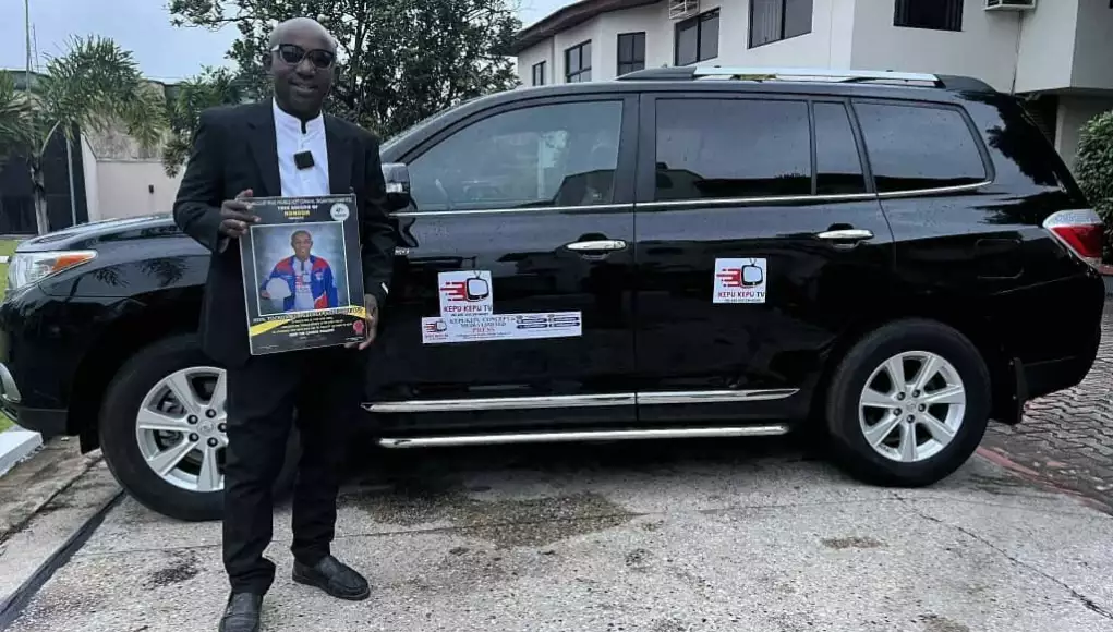 Popular Content Creator Tochukwu Ogbuagu of KepukepuTv Celebrates New Ride (Photos)
